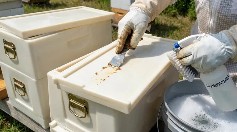 Why are plastic beehives easier to clean and disinfect? Non-Porous Surfaces for Superior Biosecurity