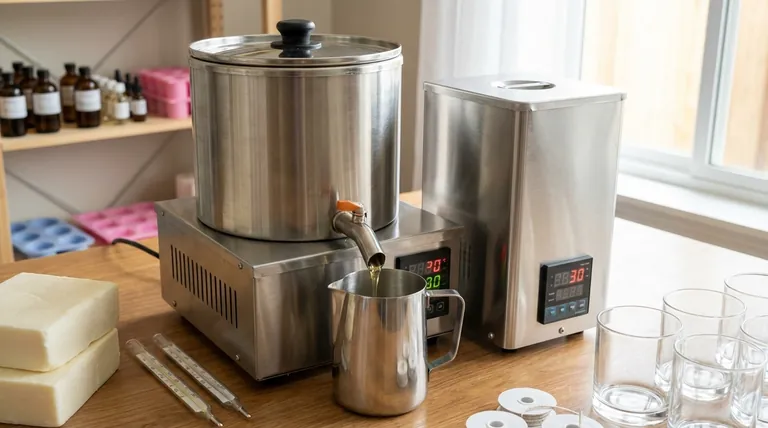What is a wax melter used for in candle making? Achieve Professional, Scalable Production