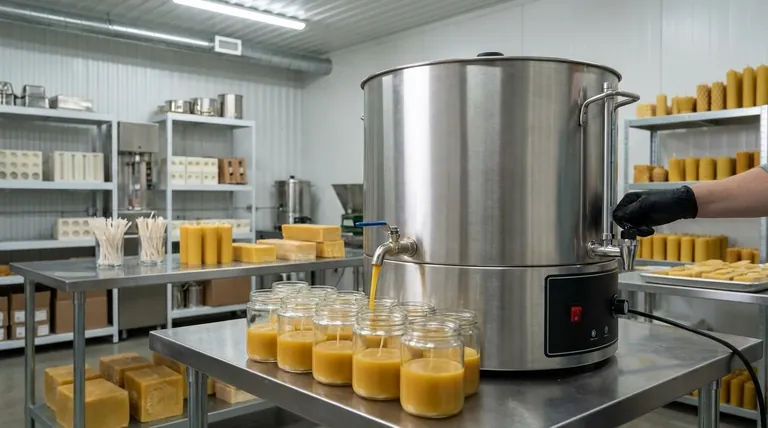 Why is a wax melter beneficial for candle production? Achieve Faster, Safer, and More Consistent Results