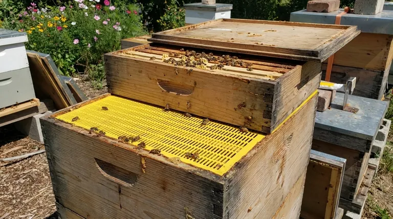 Какова функция разделителей маток и медовых надставок в улье? Организуйте свой улей для более чистого сбора урожая