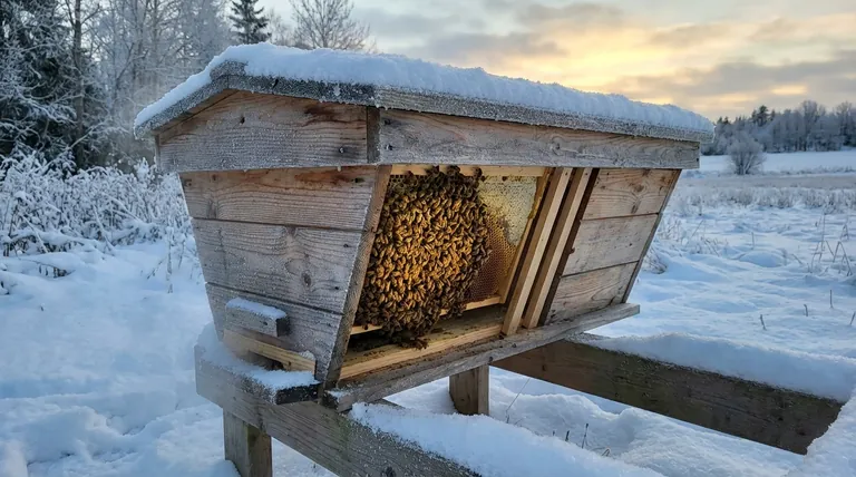 월동에 탑바형 벌통이 더 나은 이유는 무엇인가요? 월동 생존을 위한 뛰어난 보온성