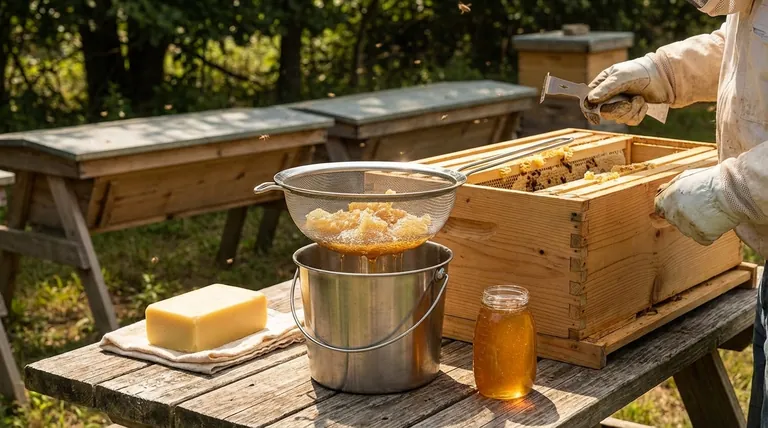 What is a key advantage of top-bar hives? Achieve a Guaranteed Dual Harvest of Honey and Wax