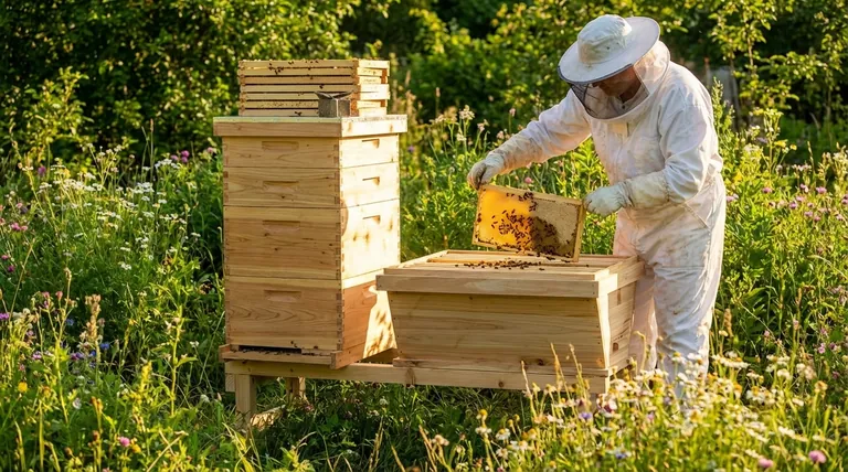 탑바 벌통의 꿀벌은 랑스트로스 벌통과 비교하여 꿀 수집 방식이 어떻게 다른가요? 주요 차이점을 알아보세요.