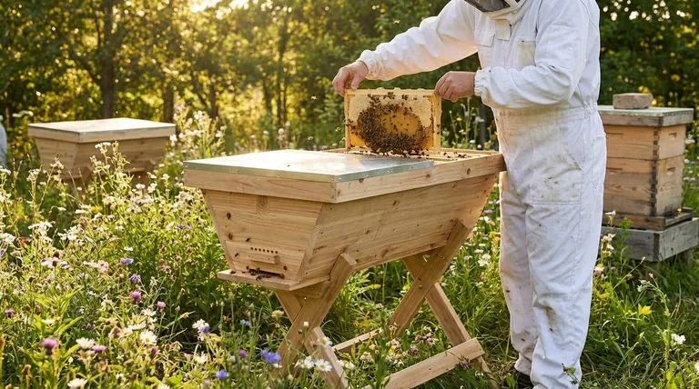 What are the advantages of top-bar hives compared to conventional hives? Discover a simpler, more ergonomic approach to beekeeping.