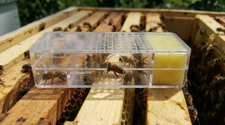 Qual è l'argomento a favore di lasciare le api ancelle nella gabbietta della regina durante l'introduzione? Garantire un'introduzione sicura e di successo della regina