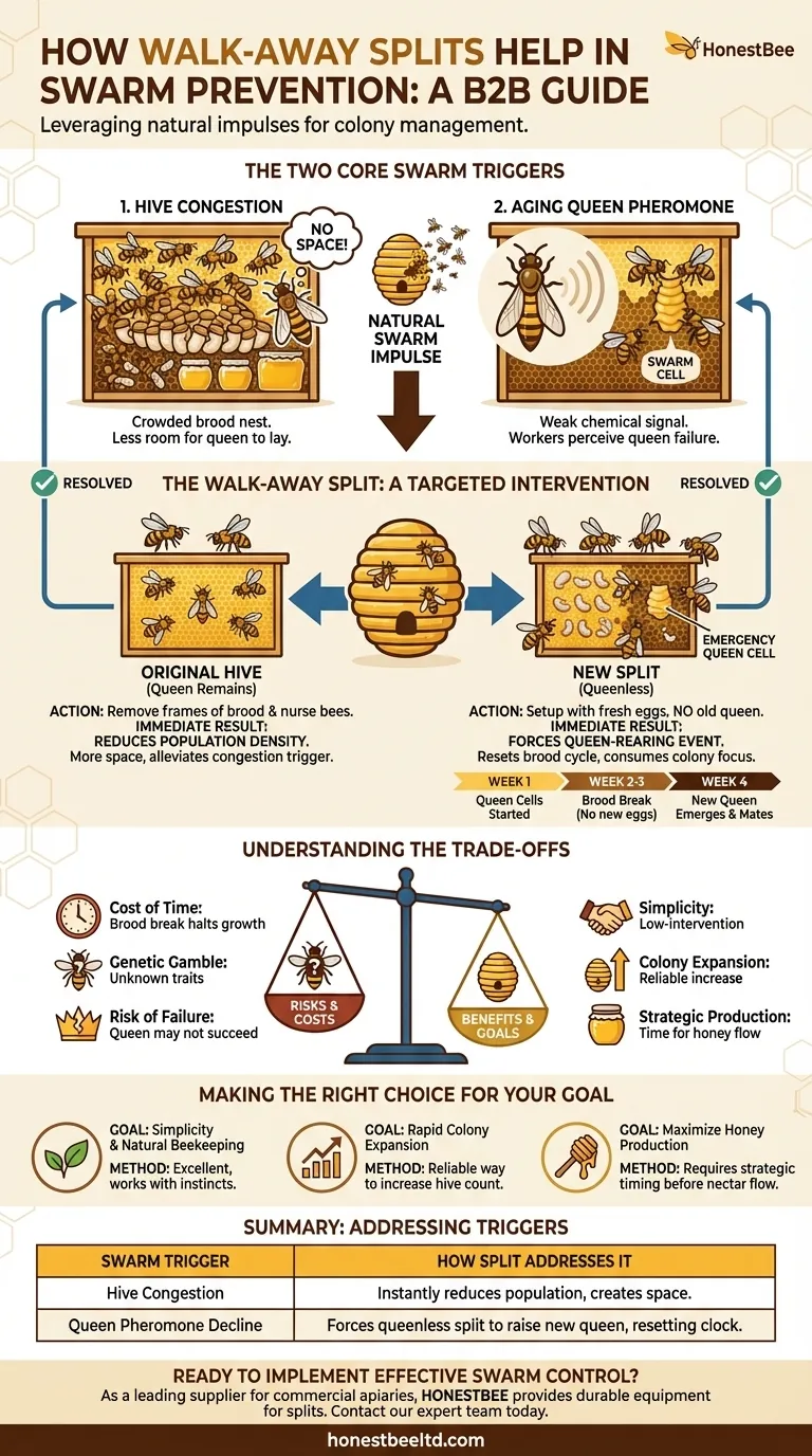 Как отводки «на отход» могут помочь в предотвращении роения? Проактивная стратегия для пчеловодов Визуальное руководство