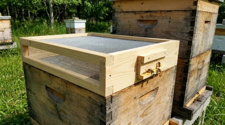 双屏蜂箱在养蜂中的目的是什么?掌握分蜂控制和蜂王培育