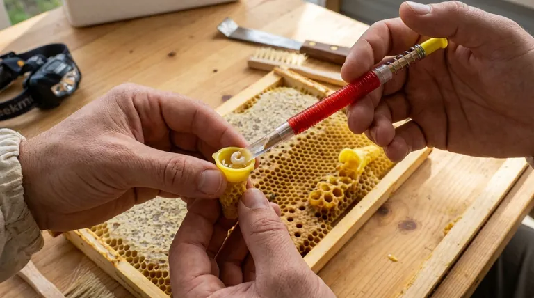 蜂王浆接种过程中涉及哪些步骤?为您的蜂场培育蜂王大师