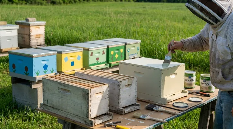 Why is painting mating boxes beneficial? Boost Queen Rearing Success & Equipment Lifespan