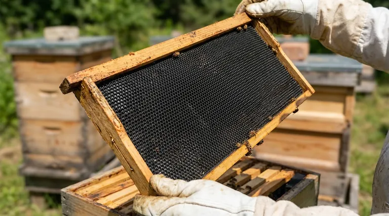 What are the pros of using wood frames with plastic foundation in beekeeping? Achieve Durability & Efficiency