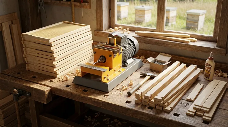 Qual è la differenza tra telaini per arnia assemblati e non assemblati? Risparmia tempo o denaro per il tuo alveare