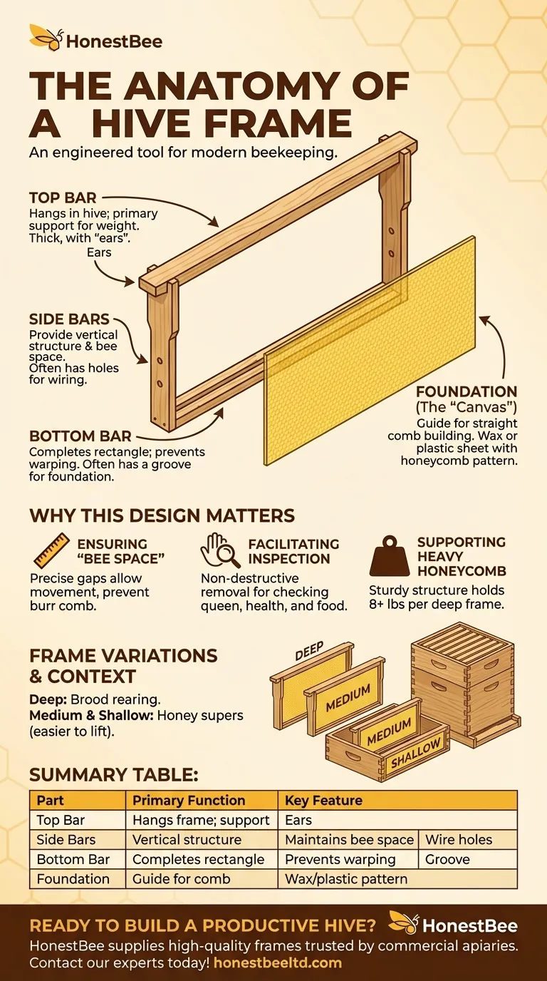 Каковы основные части рамки улья? Руководство по современной анатомии улья Визуальное руководство