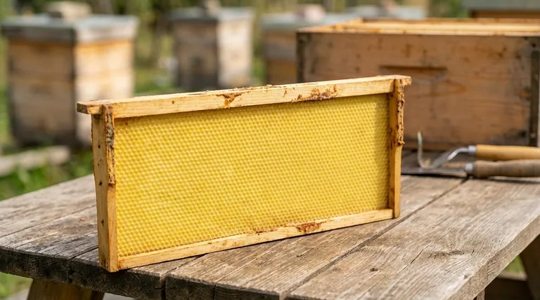 What are the main parts of a hive frame? A Guide to Modern Hive Anatomy