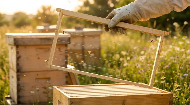 掌握蜂巢框和巢础的整体益处是什么?建立一个更健康、更高产的蜂巢