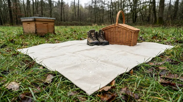 Is the Bee Blanket suitable for outdoor use? A Guide to Water-Resistant Picnic & Beach Blankets