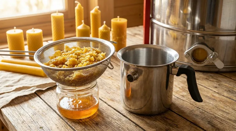 取蜜盖后,通常如何处理取下的蜜盖?最大化您的蜂蜜产量