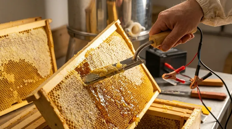What are the advantages of using an electric uncapping knife? Maximize Honey Harvesting Efficiency
