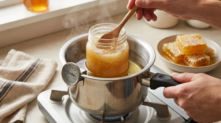How can granulated honey be returned to its liquid form? Restore Your Honey with Gentle Heat
