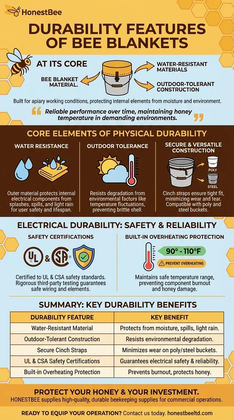 벌 담요의 내구성 특징은 무엇입니까? 까다로운 양봉 환경에서 오래 지속되도록 제작되었습니다. 시각적 가이드