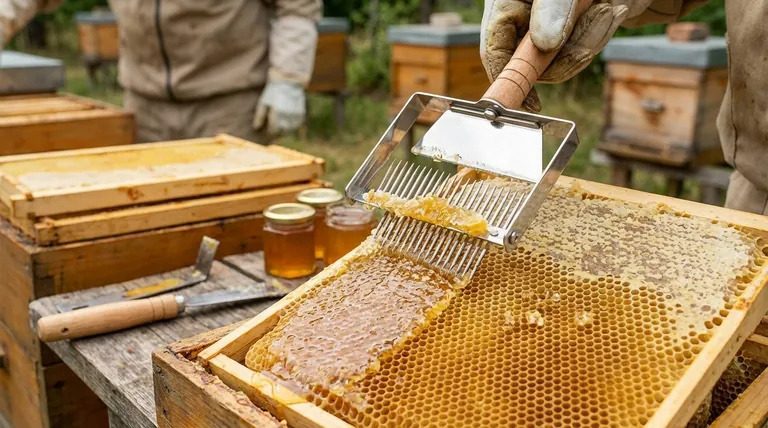 Какие еще инструменты, кроме ножей, существуют для снятия забруса? Найдите подходящий инструмент для масштаба вашей пасеки