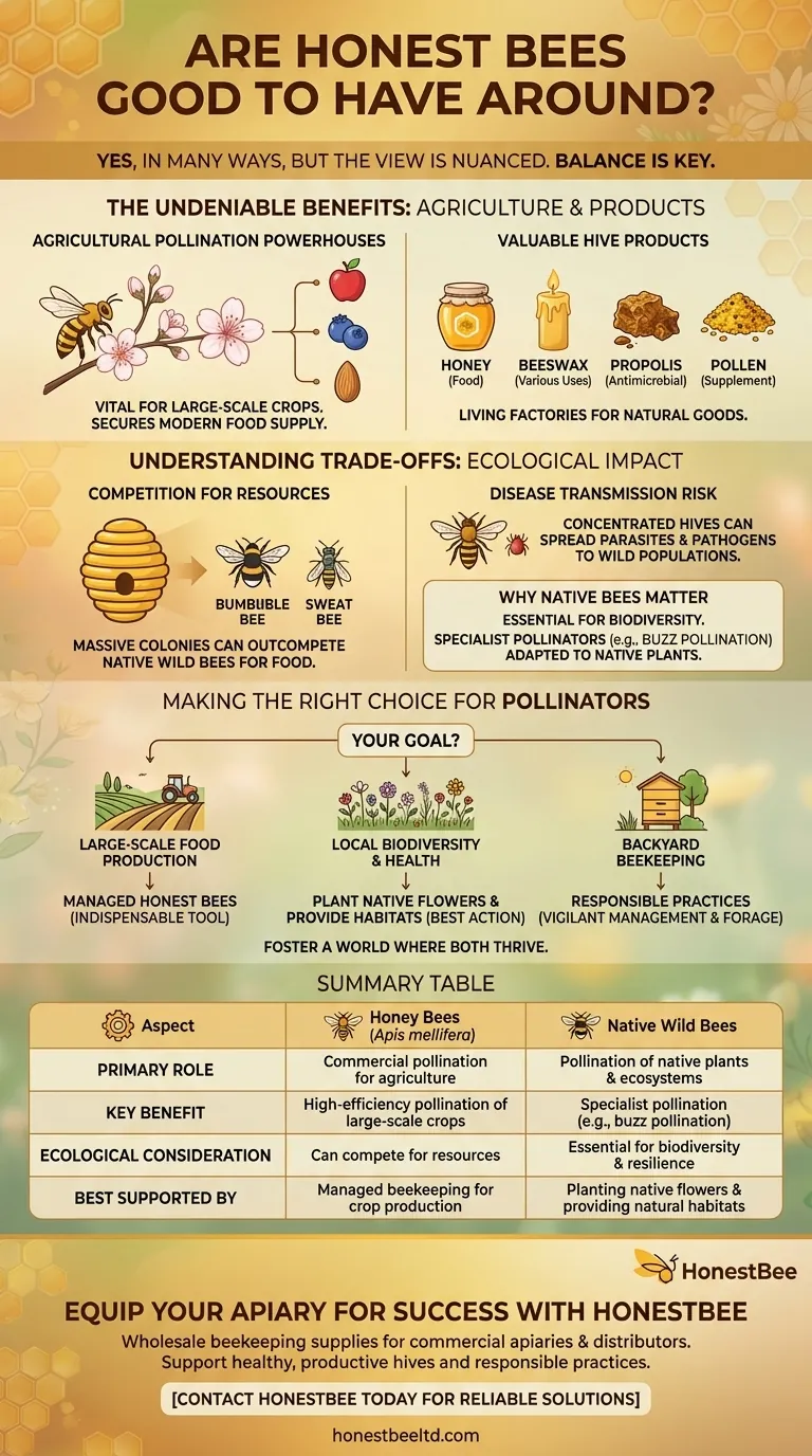Are honey bees good to have around? The Essential Role and Ecological Impact of Bees Visual Guide