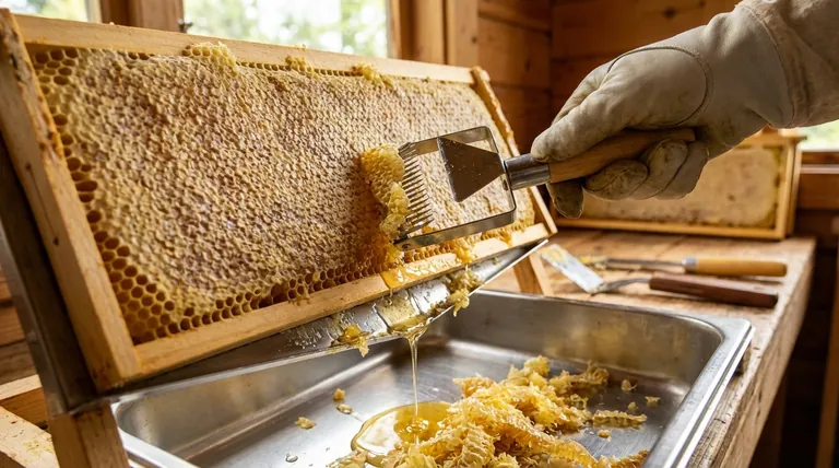 养蜂中,开盖蜂巢框的目的是什么?高效采蜜的关键