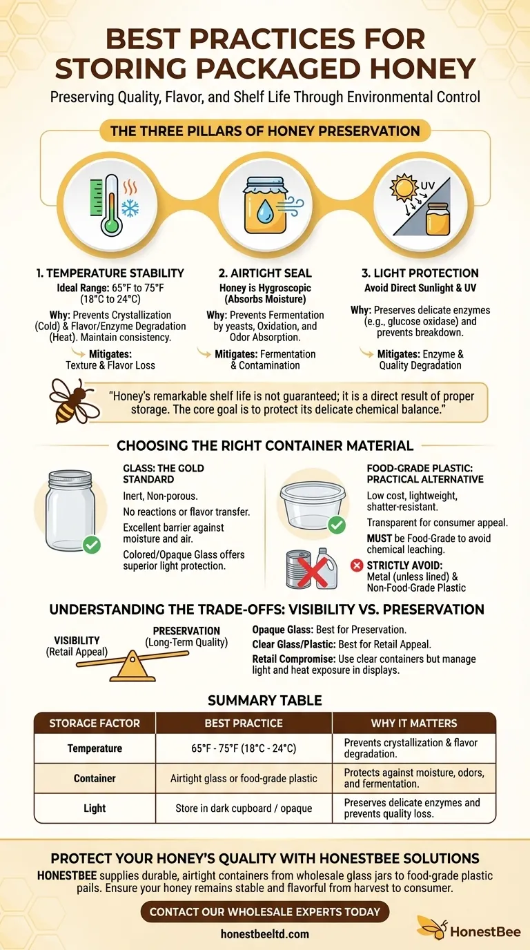 포장된 꿀을 보관하는 가장 좋은 방법은 무엇인가요? 수확부터 판매까지 완벽한 품질을 보장하세요 시각적 가이드