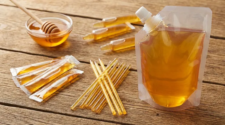 蜂蜜包装何时使用袋装或管装?为了便携性和份量控制