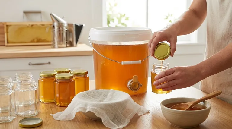 What is done with the honey after extraction and filtering? From Purification to Perfect Packaging