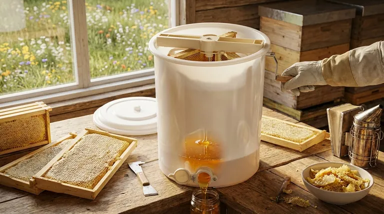 What are the advantages of a manual honey extractor? Control, Cost, and Independence