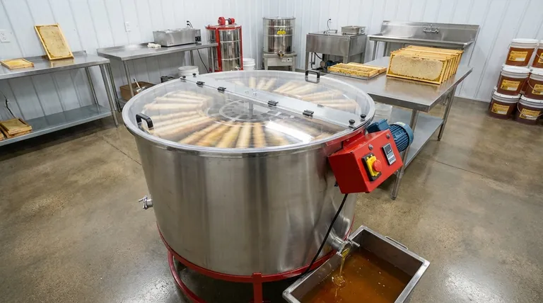 Which type of extractor is better for medium to large-scale honey processing? Boost Efficiency with Electric Radial Extractors