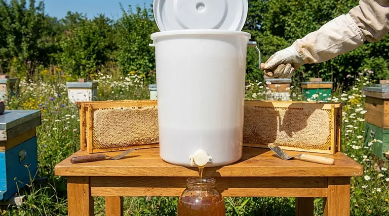 What are the advantages of a manual honey extractor? Achieve Precise, Affordable Honey Harvesting