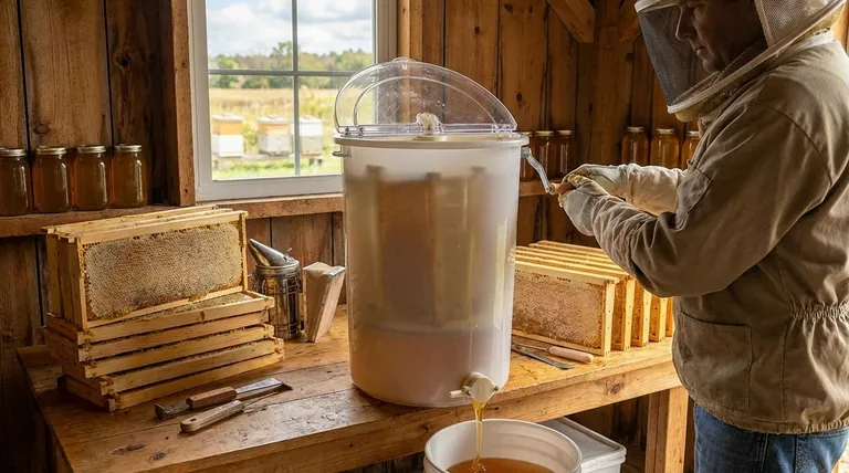 Who typically uses manual honey extractors? Ideal for Small-Scale & Hobbyist Beekeepers