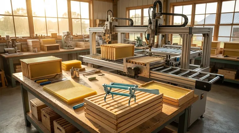 Quelle est la fonction des machines d'assemblage de cadres ? Automatisez la préparation de vos cadres pour une efficacité maximale