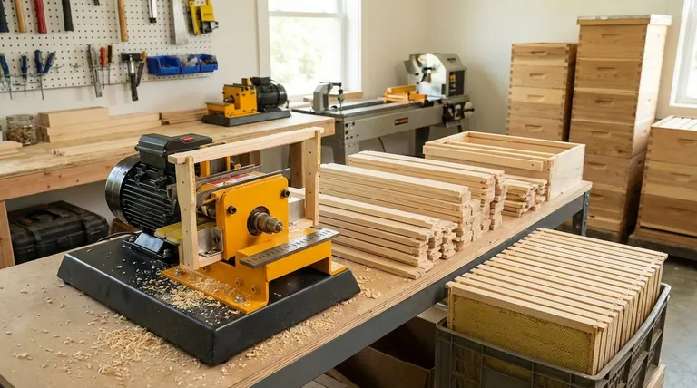 Comment les machines d'assemblage de ruches assurent-elles la cohérence ? Atteindre la précision et l'efficacité pour votre rucher