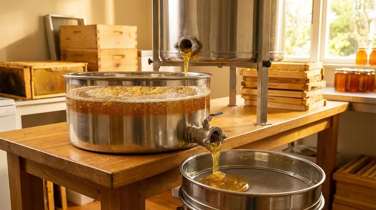 What is the purpose of decanting in honey extraction? Achieve a Purer, More Stable Honey Product