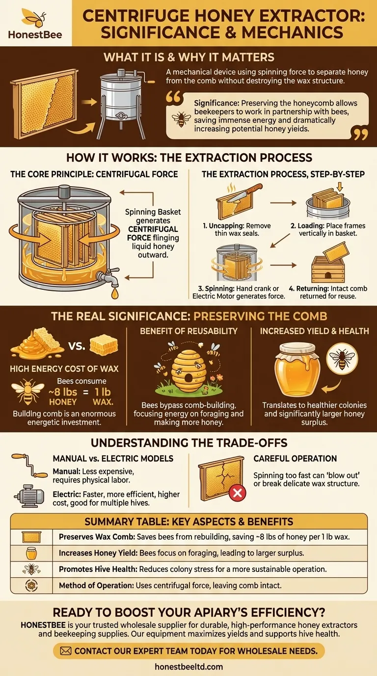 What is a centrifuge honey extractor and why is it significant? Maximize Hive Health & Honey Yields Visual Guide