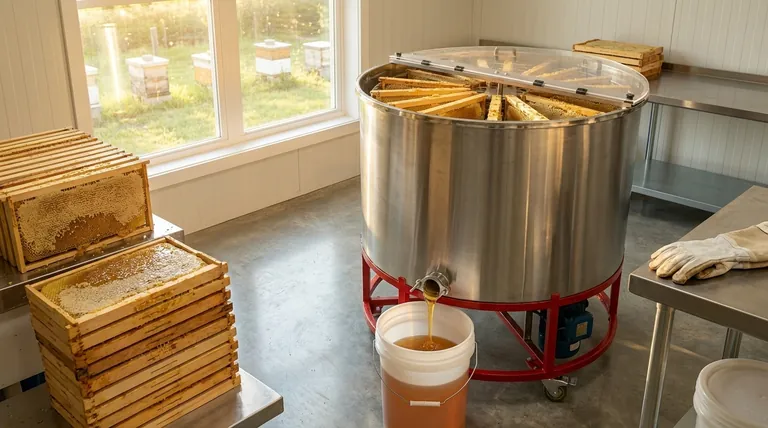 What is a centrifuge honey extractor and why is it significant? Maximize Hive Health & Honey Yields