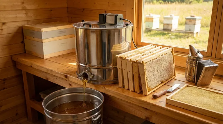 What is a suitable centrifuge honey extractor for small operations? A Guide for 1-5 Hives