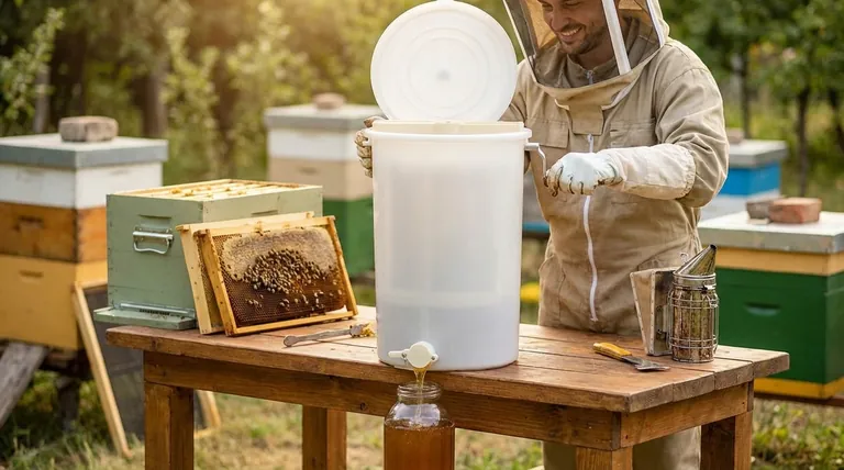 Why are manual extractors popular among beginner beekeepers? A Guide to Starting Simple & Saving Money
