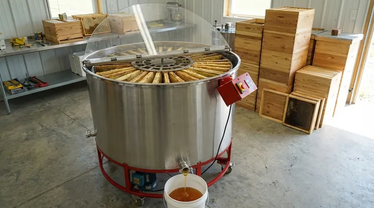 What are the benefits of motorized honey extractors? Save Time & Labor in Your Apiary