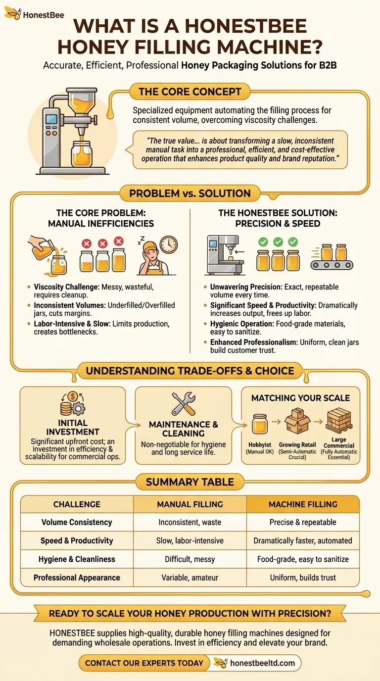 What is a honey filling machine? Boost Efficiency & Quality for Your Apiary Visual Guide