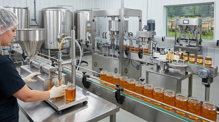 What are the different types of honey fillers? A Guide to Manual, Semi & Fully-Automatic Fillers