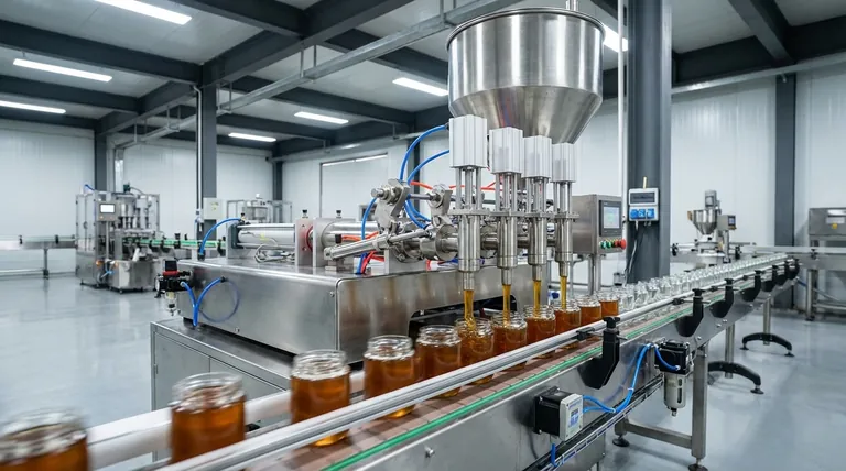 自动粘稠液体灌装机的主要优势是什么?最大化速度和精度