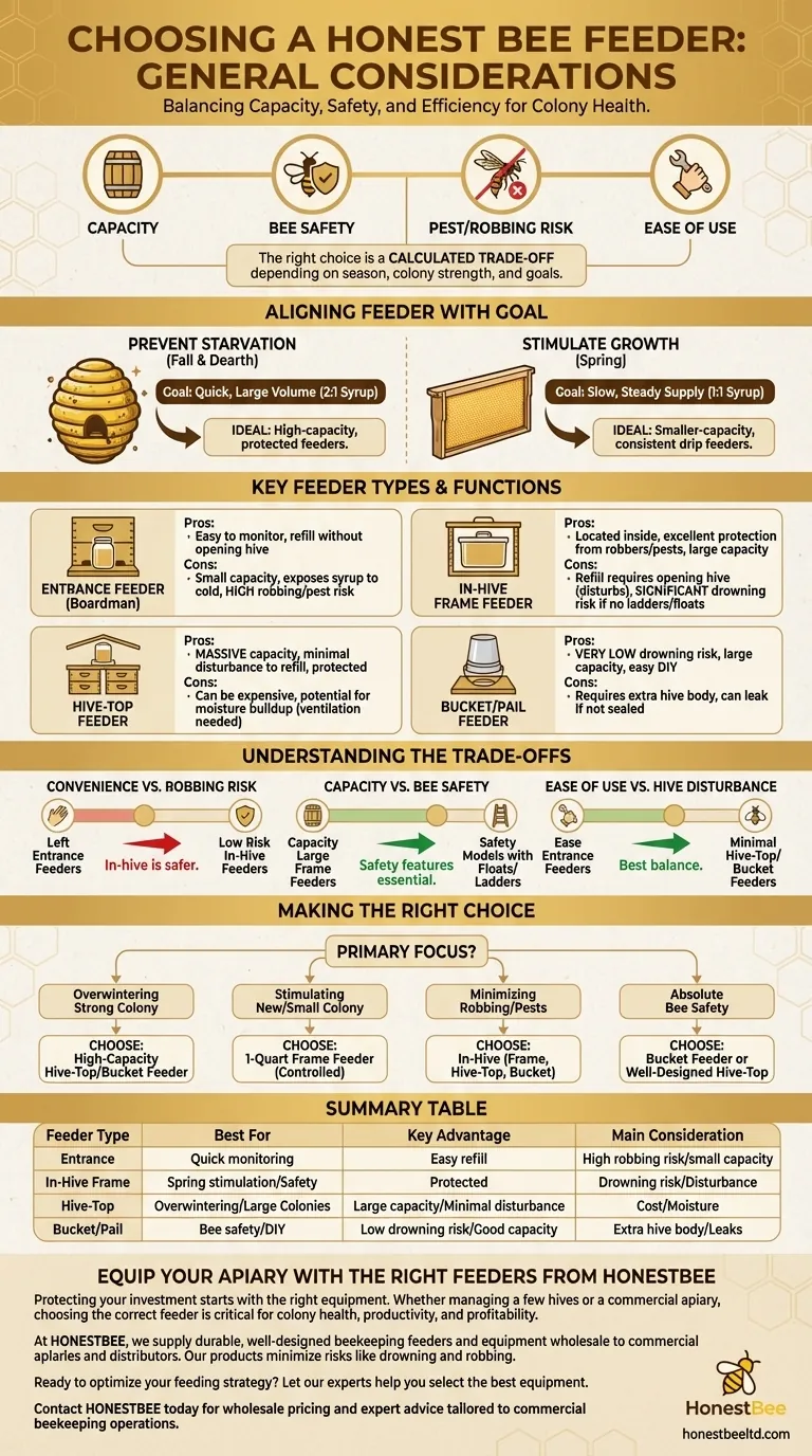 Was sind die allgemeinen Überlegungen bei der Auswahl einer Bienenfutterstelle? Gewährleistung der Volksgesundheit und -effizienz Visuelle Anleitung