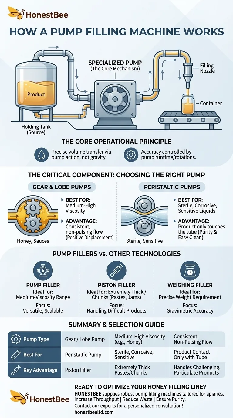 How does a pump filling machine work? A Guide to Precise Liquid Filling for Commercial Beekeepers Visual Guide