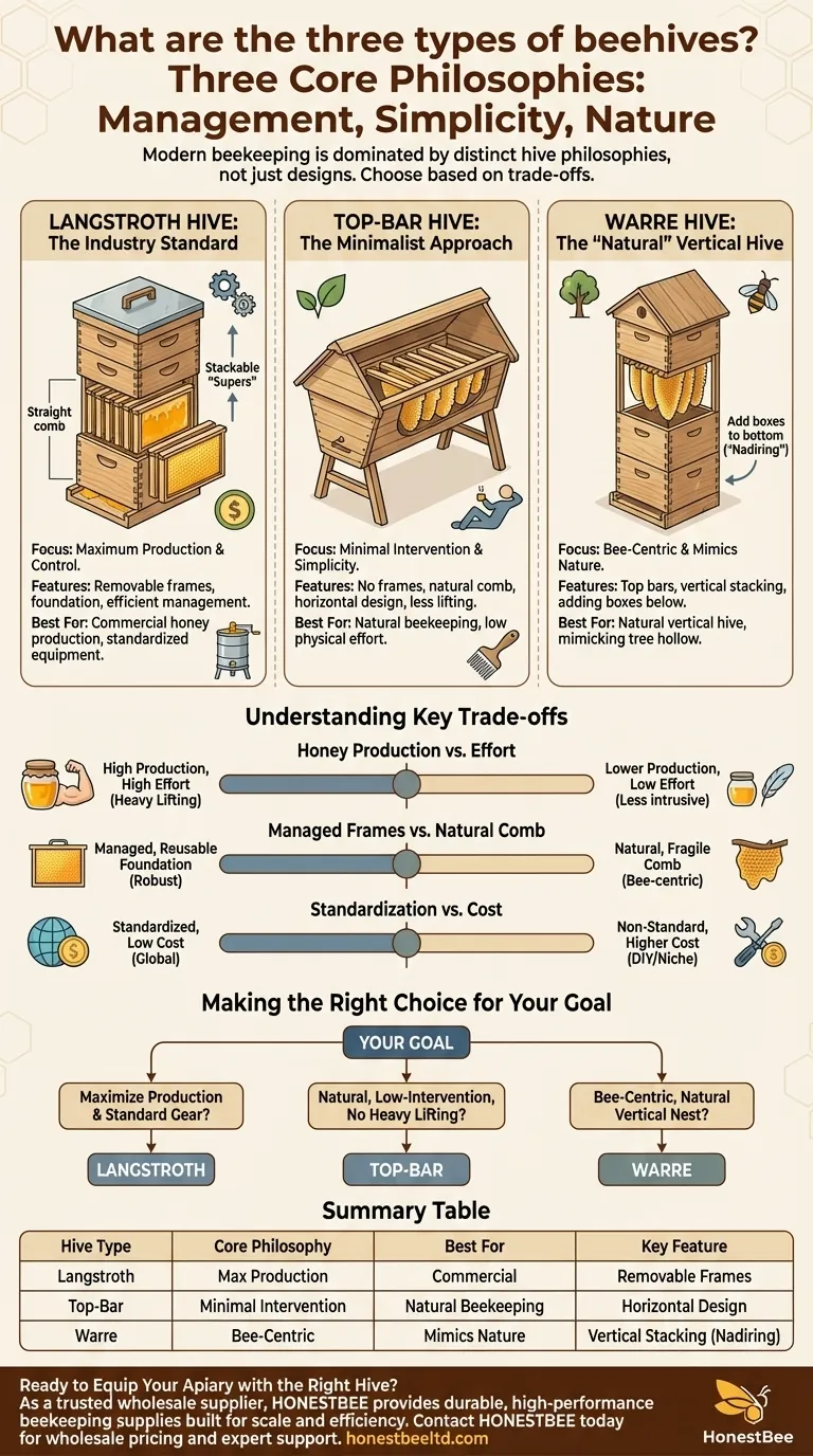 蜂箱有哪三种类型？为您的养蜂理念找到完美的蜂箱 图解指南