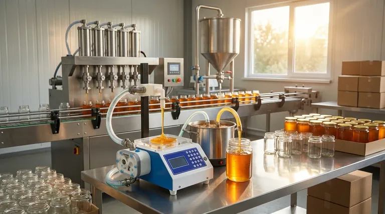 蜂蜜灌装机使用哪些不同的原理?为您的养蜂场选择正确的方法