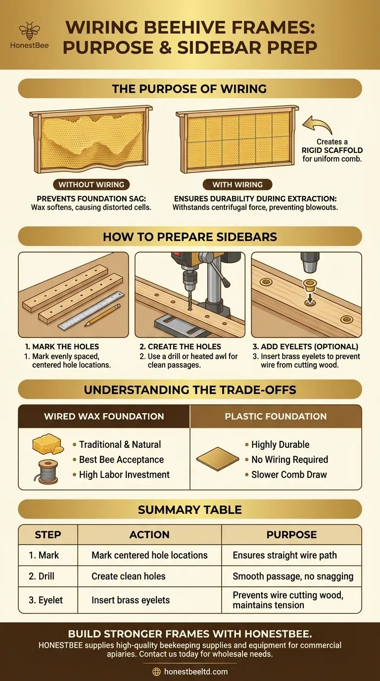 Что следует сделать с боковыми планками при натягивании проволоки на рамки? Руководство по сверлению отверстий для максимальной прочности рамки Визуальное руководство