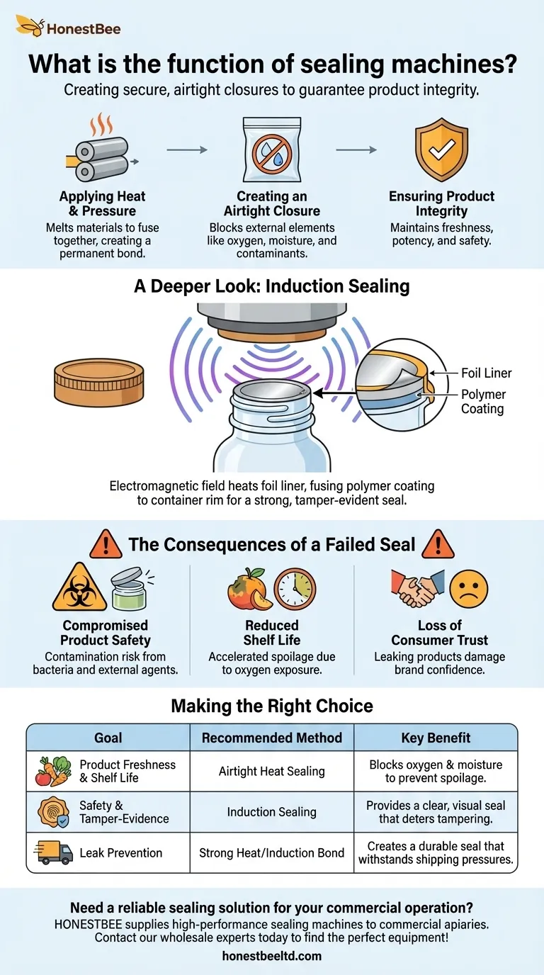 What is the function of sealing machines? Ensure Product Integrity and Extend Shelf Life Visual Guide